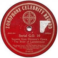 Zonophone Celebrity G.O. 10